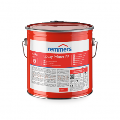 Pigmentuotas gruntas ir bazinis sluoksnis Epoxy Primer PF 2